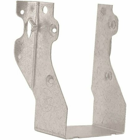 USP MiTek Slant Joist Hanger, 5-1/4in H, 2in D, 3-1/8in W, 2in L x 6 to 8in H, Steel, Galvanized, Face Mounting JUS26-2